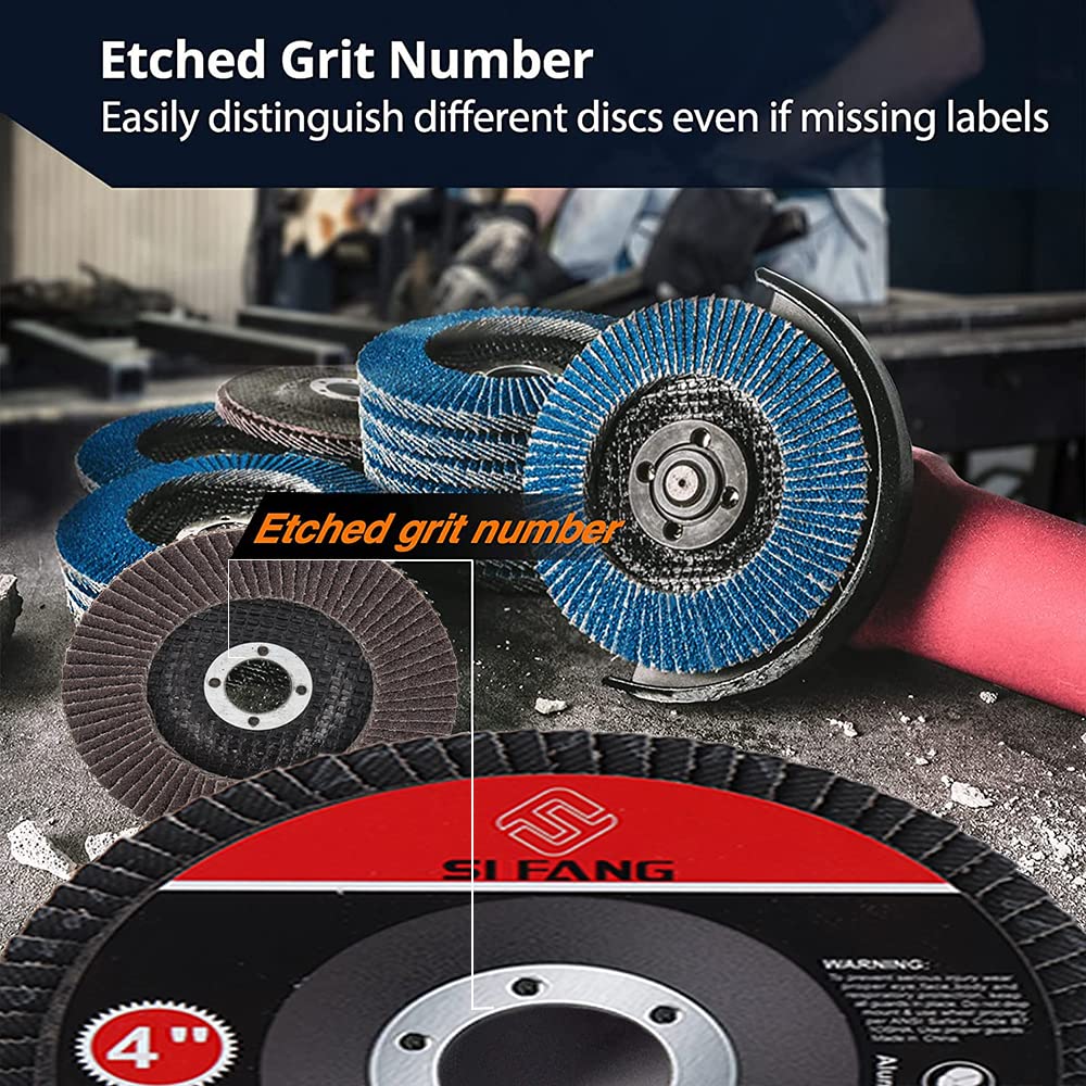 60 Grit Flap Discs 4