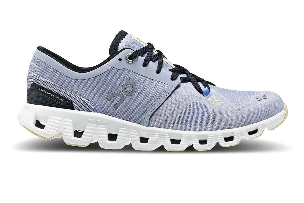 ON Women's Cloud X 3 Running Shoes - Lightweight & Cushioned for Trail Running - Nimbus/White Color - Perfect for Jogging, Gym Workouts & Outdoor Activities