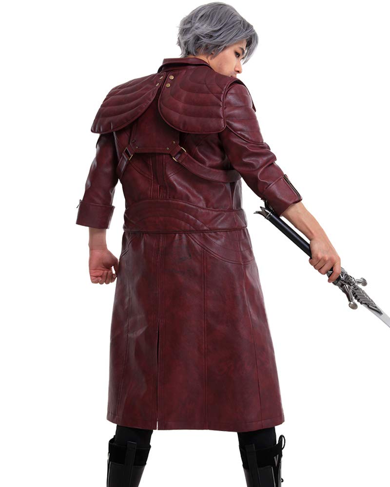Men's Game Character Cosplay Costume - Premium PU Leather Jacket for Halloween, Comic Con & Cosplay Events | Official Licensed Costume for Gamers & Anime Fans