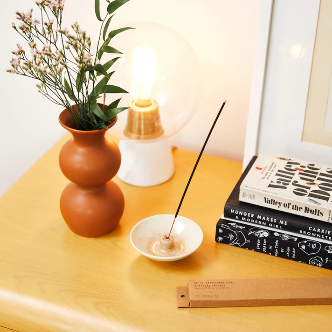 PF Candle Co Premium Sandalwood Rose Incense Sticks - Handmade Aromatherapy for Relaxation, Meditation & Home Fragrance
