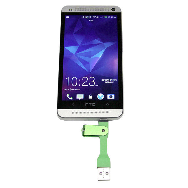 Micro USB Keychain Charger - Sync & Charge Cable for Samsung Galaxy Note, Android Phones & Micro USB Devices | Portable Charging for Travel, Office & Home Use