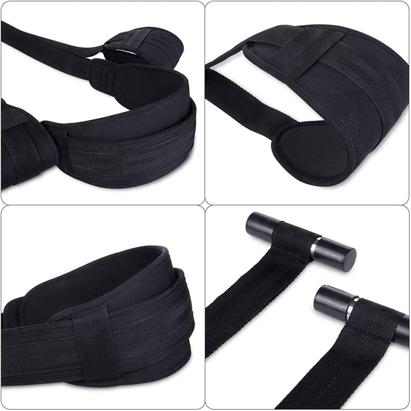 Pure Romance Frequent Flyer Door Swing - Adult Sex Swing for Couples with Comfortable Seat, Over The Door Hanging Sex Furniture - Perfect for Bedroom Play & Spicing Up Your Intimate Life