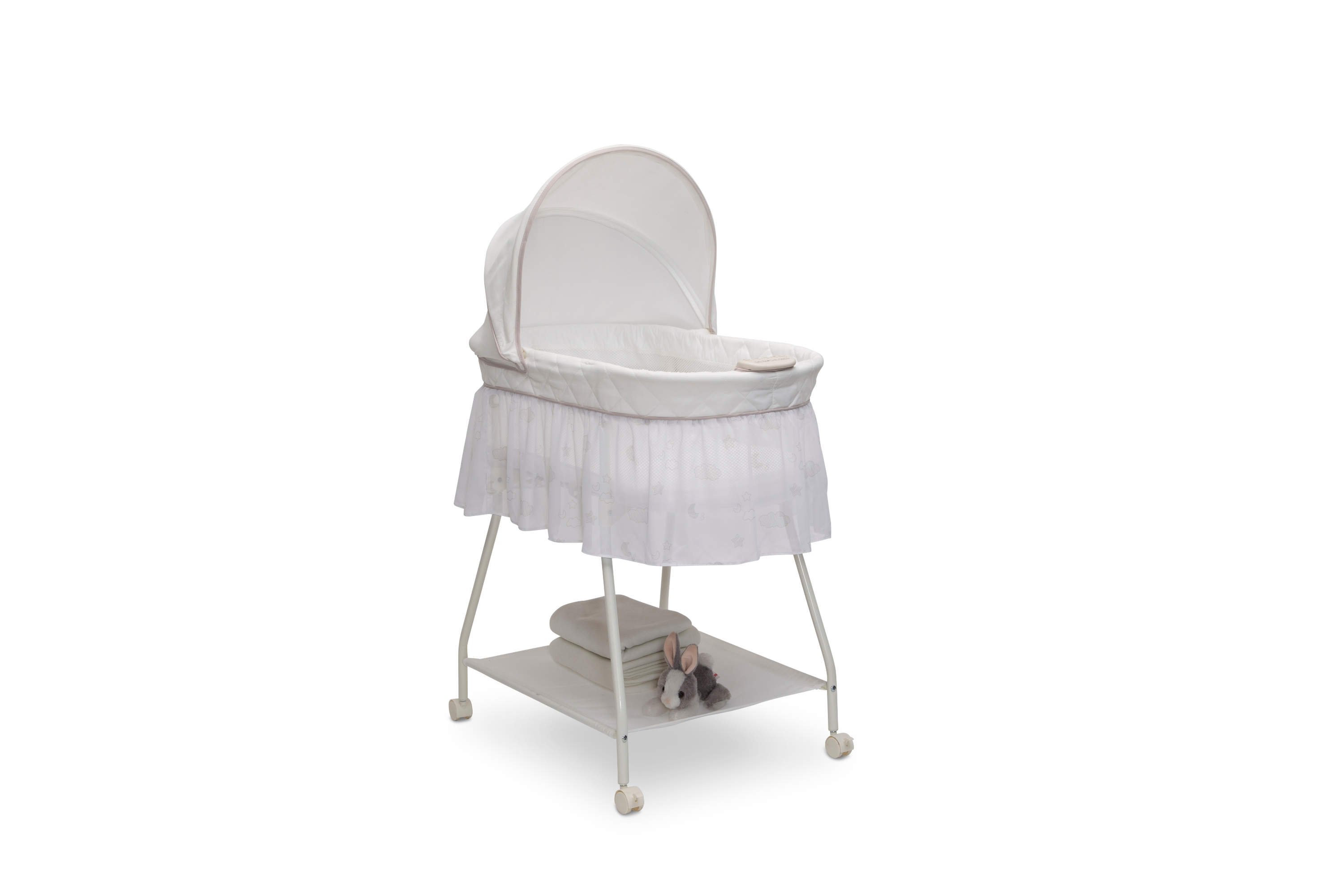 Classic Breeze Bassinet - Portable Baby Crib for Newborns & Infants | Lightweight & Breathable Mesh Design | Perfect for Nursery, Travel & Bedside Sleeping