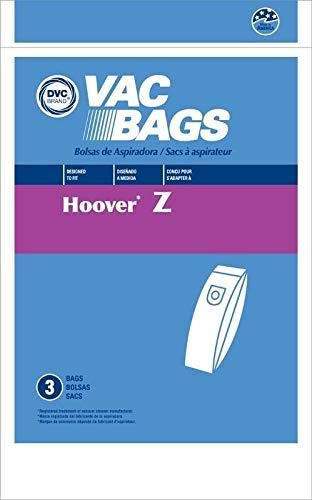 DVC Hoover Style Z Vacuum Cleaner Bags - 45 Pack | Genuine OEM Replacement Bags | Made in USA | Compatible with Hoover Upright Vacuums | Perfect for Home Cleaning & Pet Hair Removal