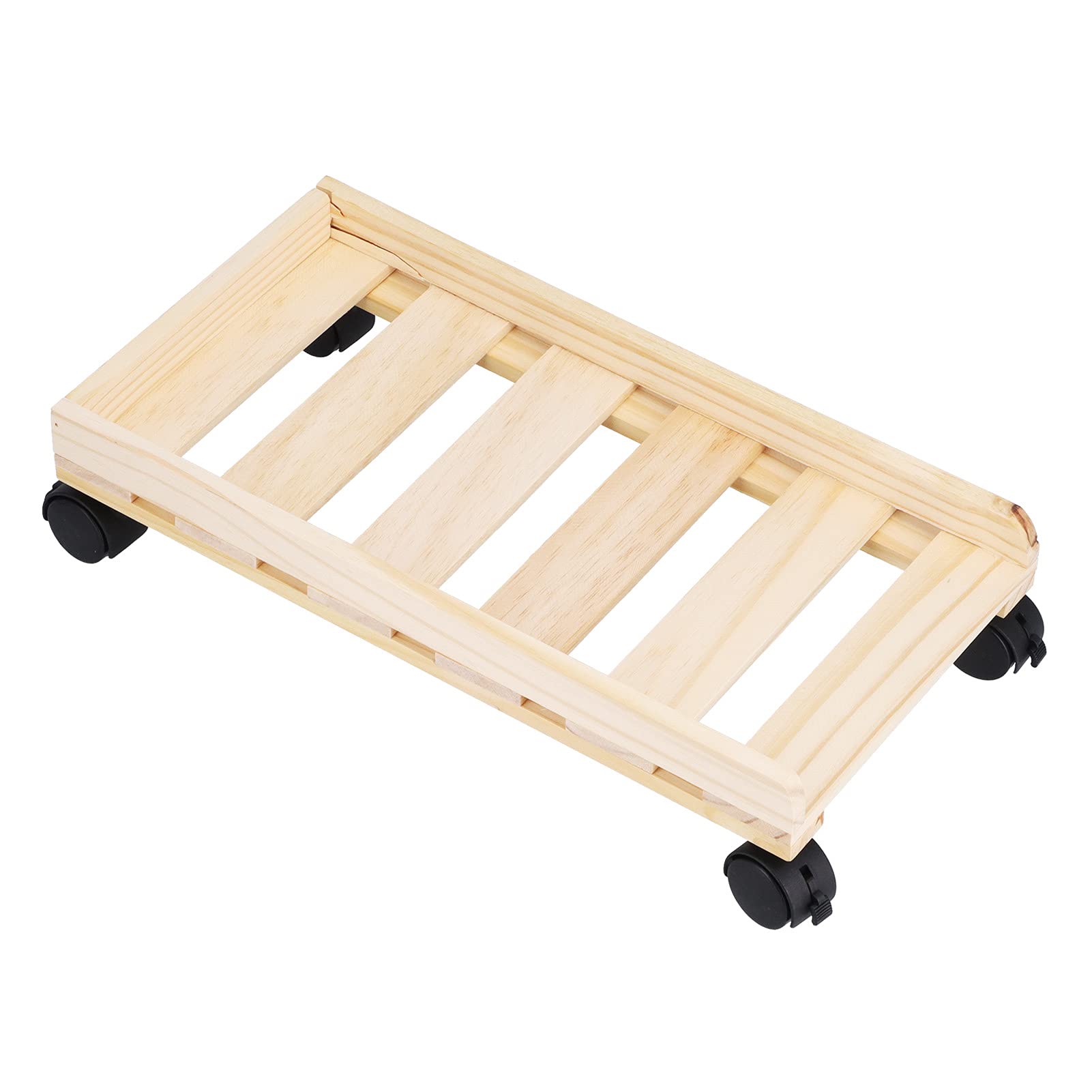 Wooden Computer Tower Stand with Heat Dissipation - Adjustable PC Host Bracket with Spanner for Home & Office Use | Perfect for Gaming Setup, Workstation Organization, and Desktop Cooling