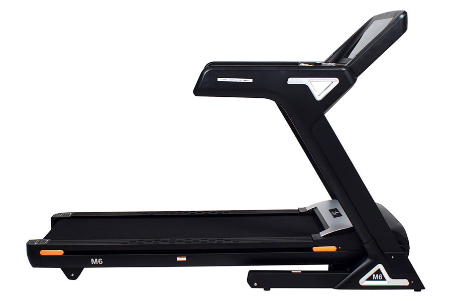 California Fitness Malibu 6T Heavy Duty Folding Treadmill with Touchscreen Display - Home Gym Equipment for Cardio Workouts & Running Training (Perfect for Small Spaces & Home Offices)