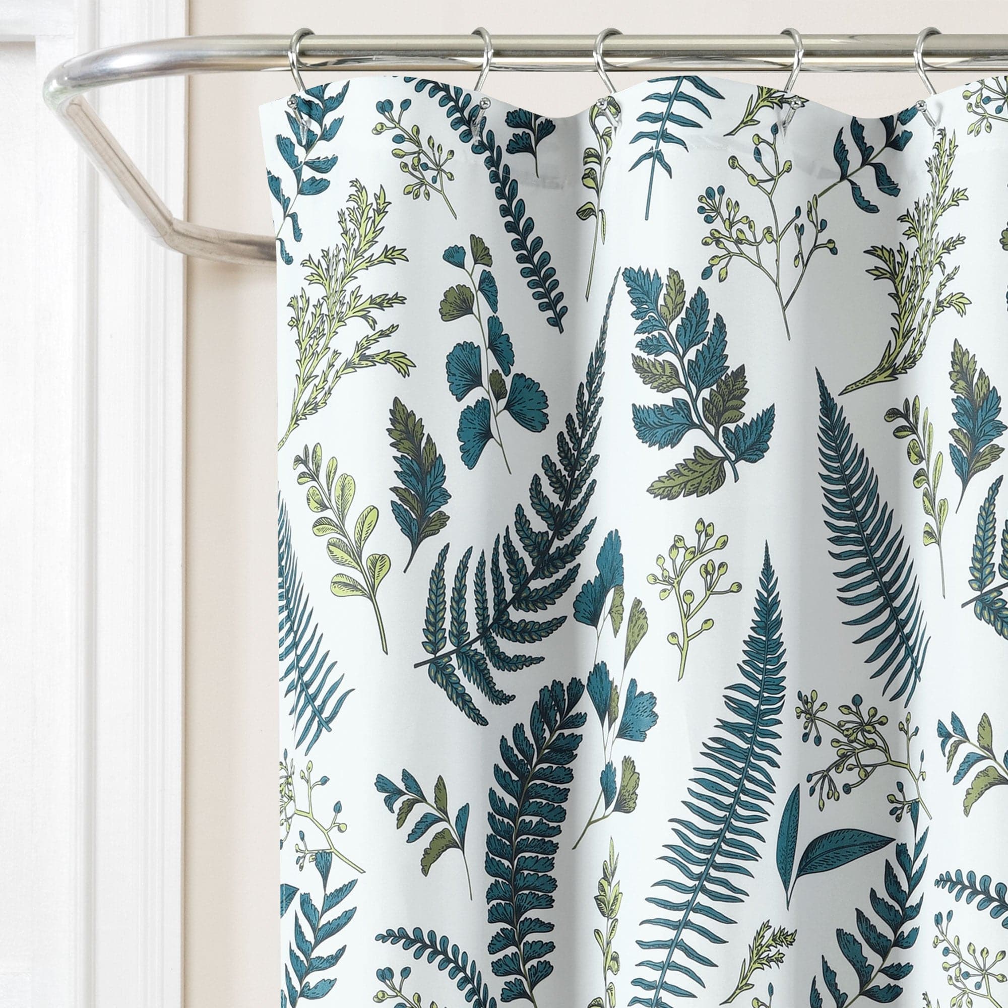 Devonia All Over Print Shower Curtain - Waterproof Bathroom Decor for Modern Homes, Perfect for Bathrooms, Showers, and Spa-Like Retreats