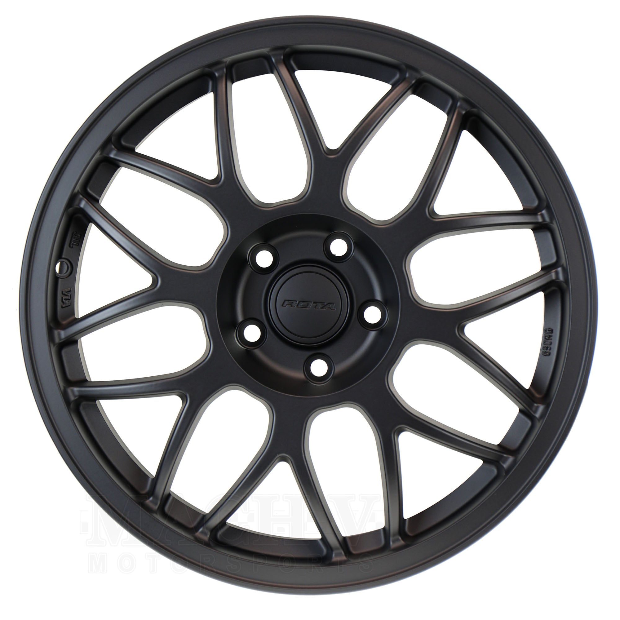 Rota Dragonfly 18x8.5 +44 5x114 Alloy Wheels - Lightweight Performance Rims for Cars, SUVs & Trucks | Perfect for Street Racing, Off-Roading & Custom Builds