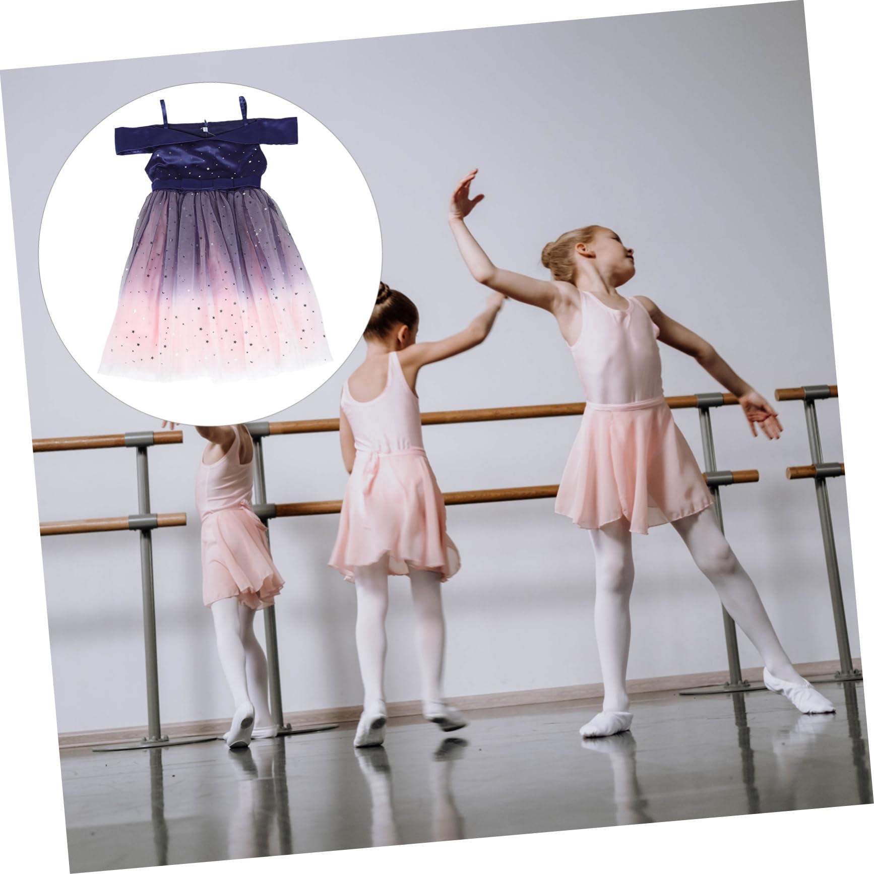 5pcs Princess Dress for Girls - Sparkly Tulle Tutu with Sequins for Baby Girl Costume & Cosplay | Perfect for Birthday Parties, Halloween, Dress-Up Play