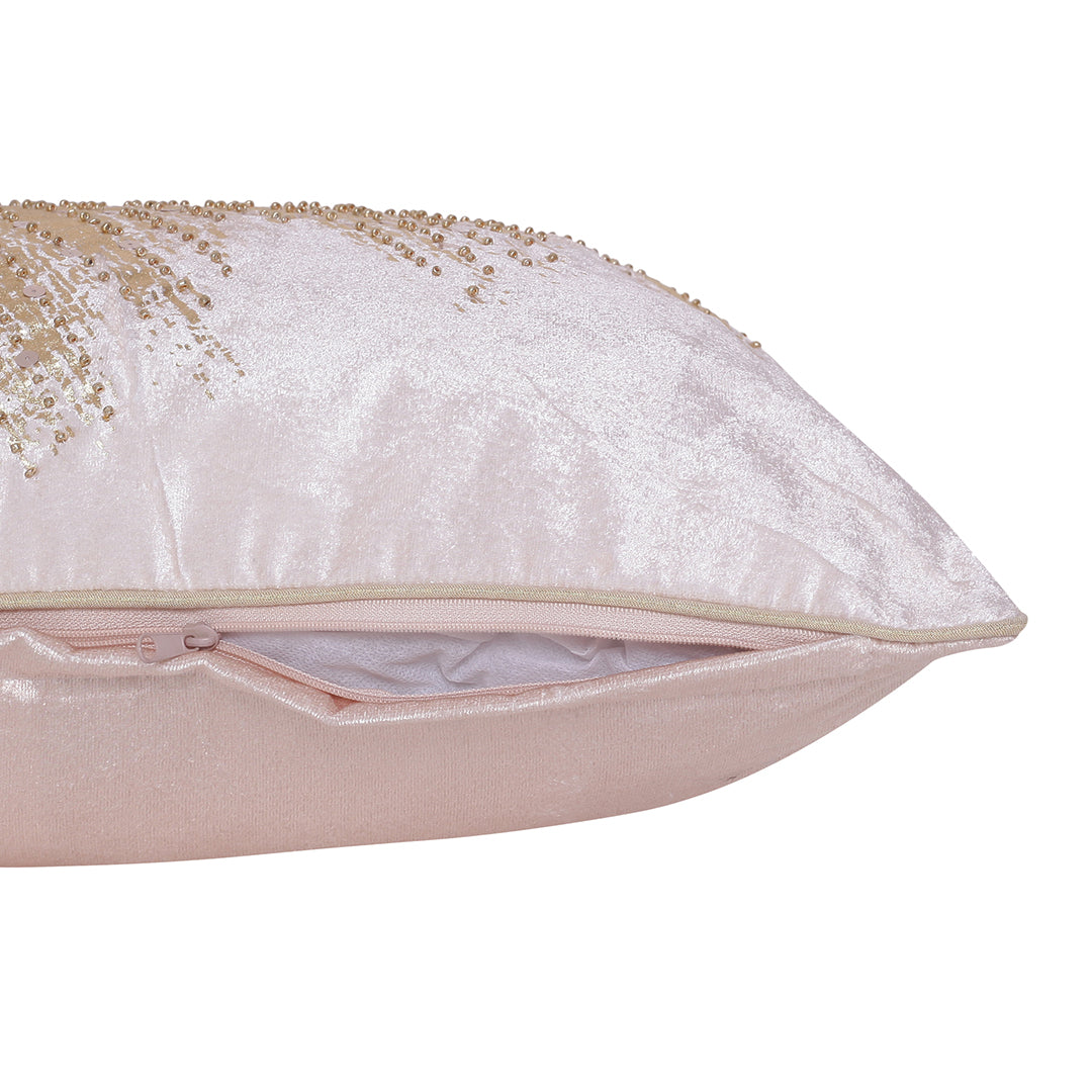 Blush Accent Pillow - Soft Pink Decorative Throw Cushion for Sofa, Bed & Home Decor | Perfect for Living Room, Bedroom & Nursery