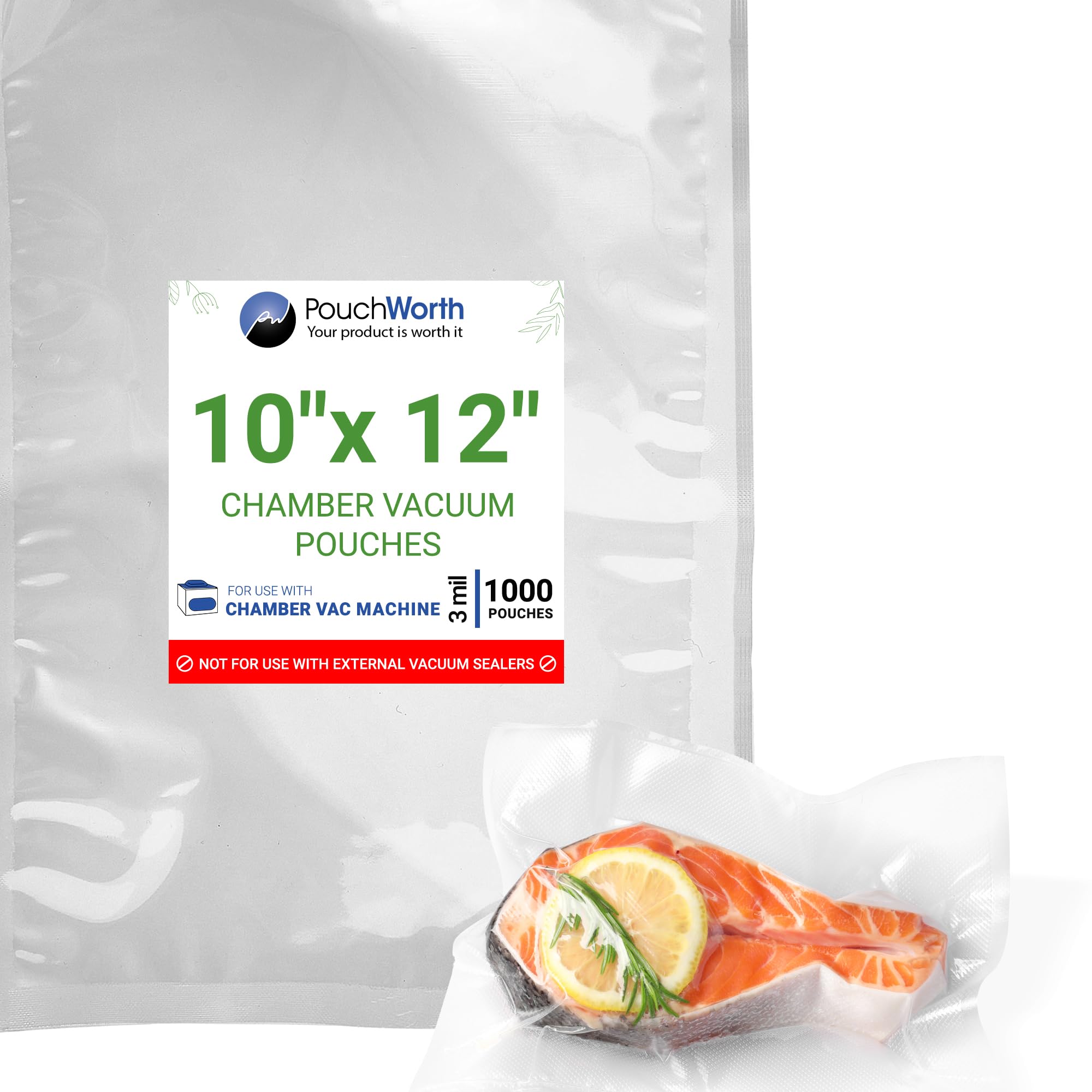 1,000 Pack Clear 10