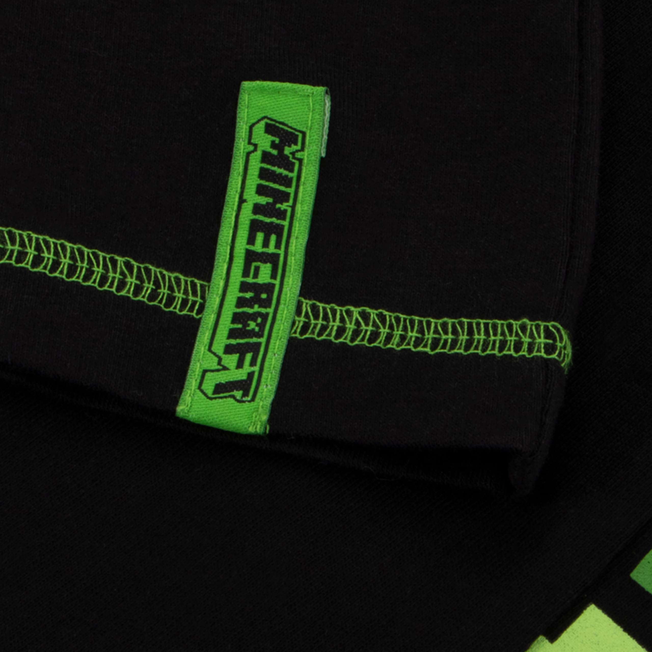 Minecraft Creeper T-Shirt & Shorts Set for Boys - Summer Gaming Outfits