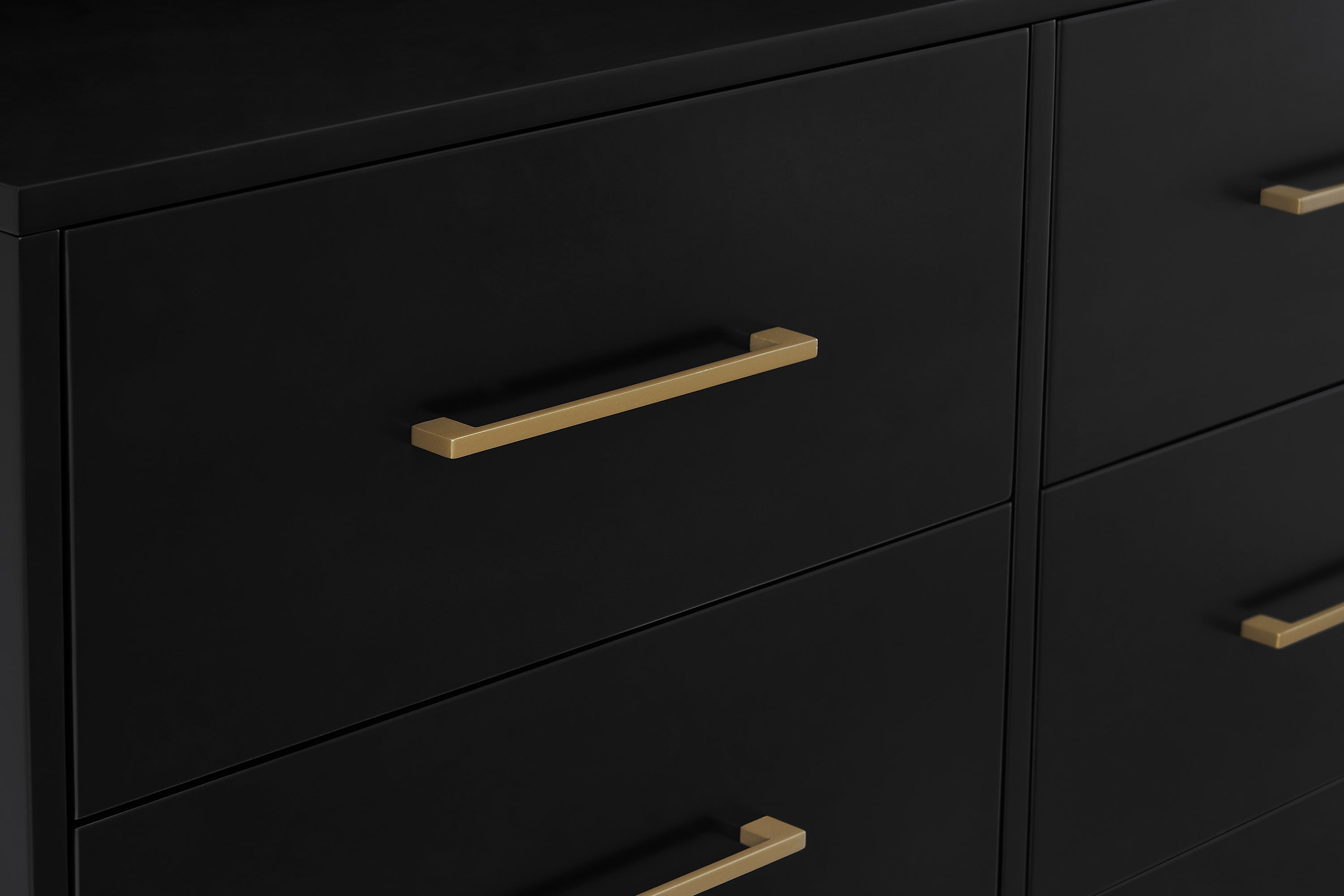 Elegant Jade 6-Drawer Dresser with Interlocking Drawers - Perfect for Bedroom, Nursery, or Dorm Organization & Storage