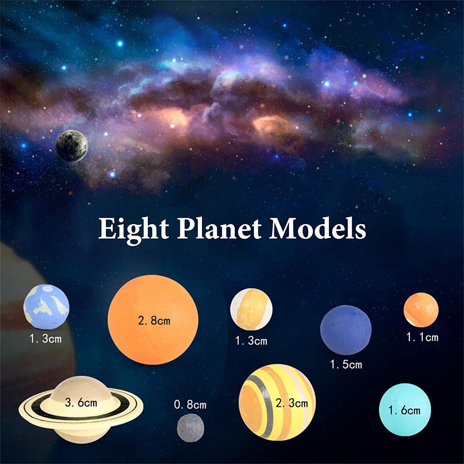 9-Piece Solar System Stress Balls Set - Anti Stress Squishy Planets for Kids & Adults - Educational Astronomy Toy, Space Party Favors - Perfect for Classroom Learning, Birthday Gifts & Stress Relief
