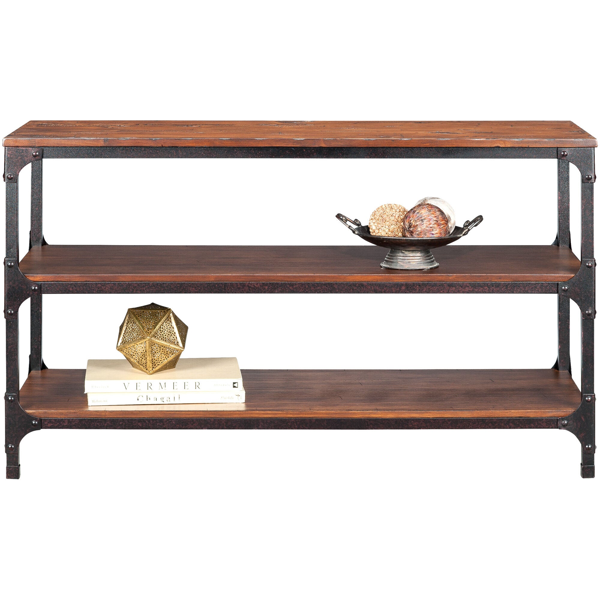 Modern Abbott Console Table - Elegant Entryway Sofa Table with Storage Shelf - Perfect for Hallway, Living Room & Bedroom Decor