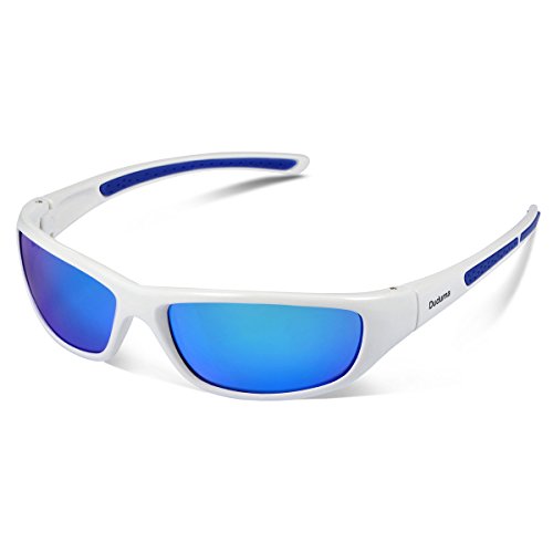White Frame With Blue Lens