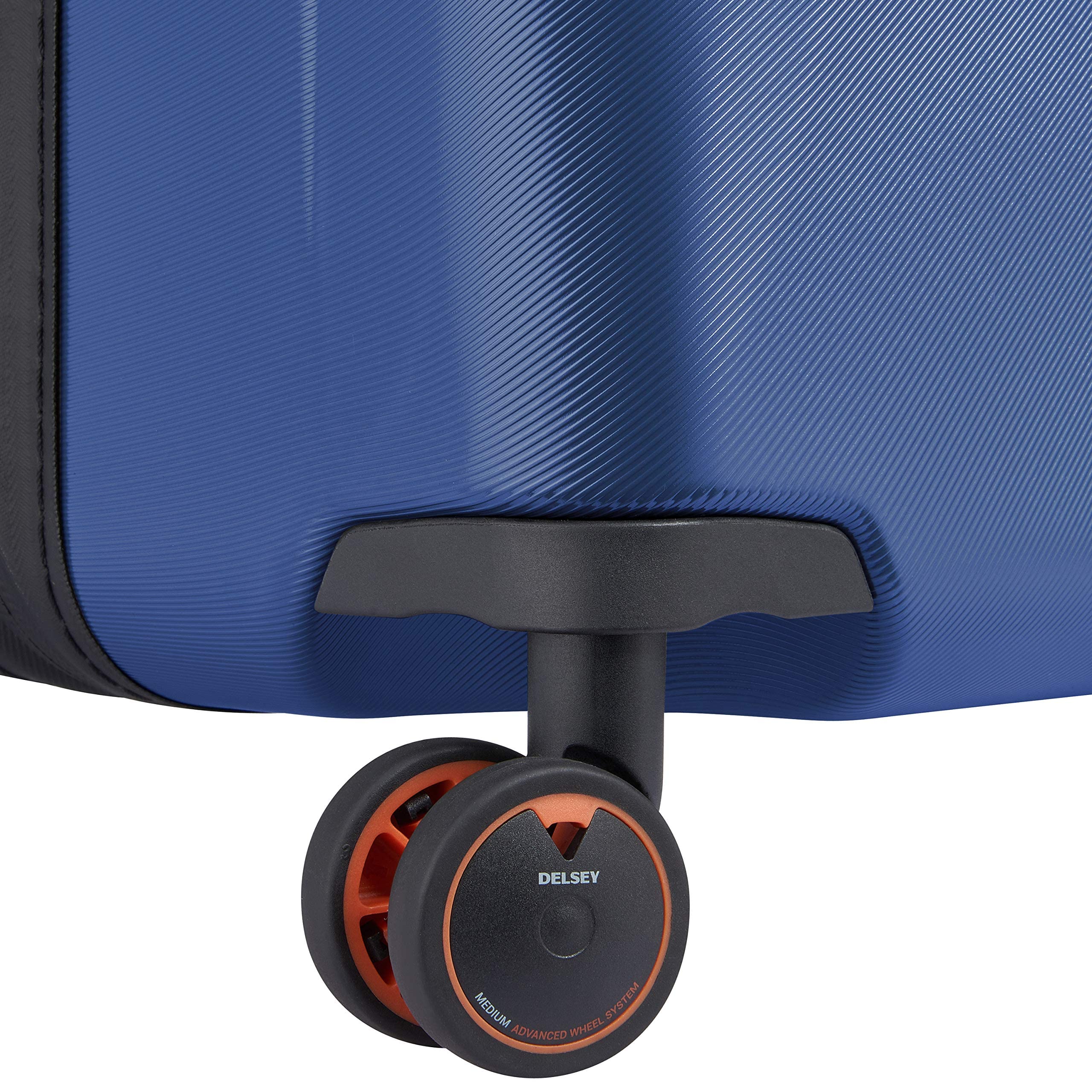 Delsey Paris Cactus Hardside Spinner Wheel Carry-On Luggage 19 Inch - Lightweight Durable Suitcase for Air Travel, Weekend Trips & Business (Navy Blue)