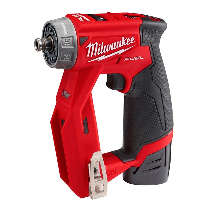 M12 FUEL 12V Brushless Cordless Drill/Driver Kit with Lithium-Ion Battery - Powerful Installation Tool for Construction, Woodworking & DIY Projects