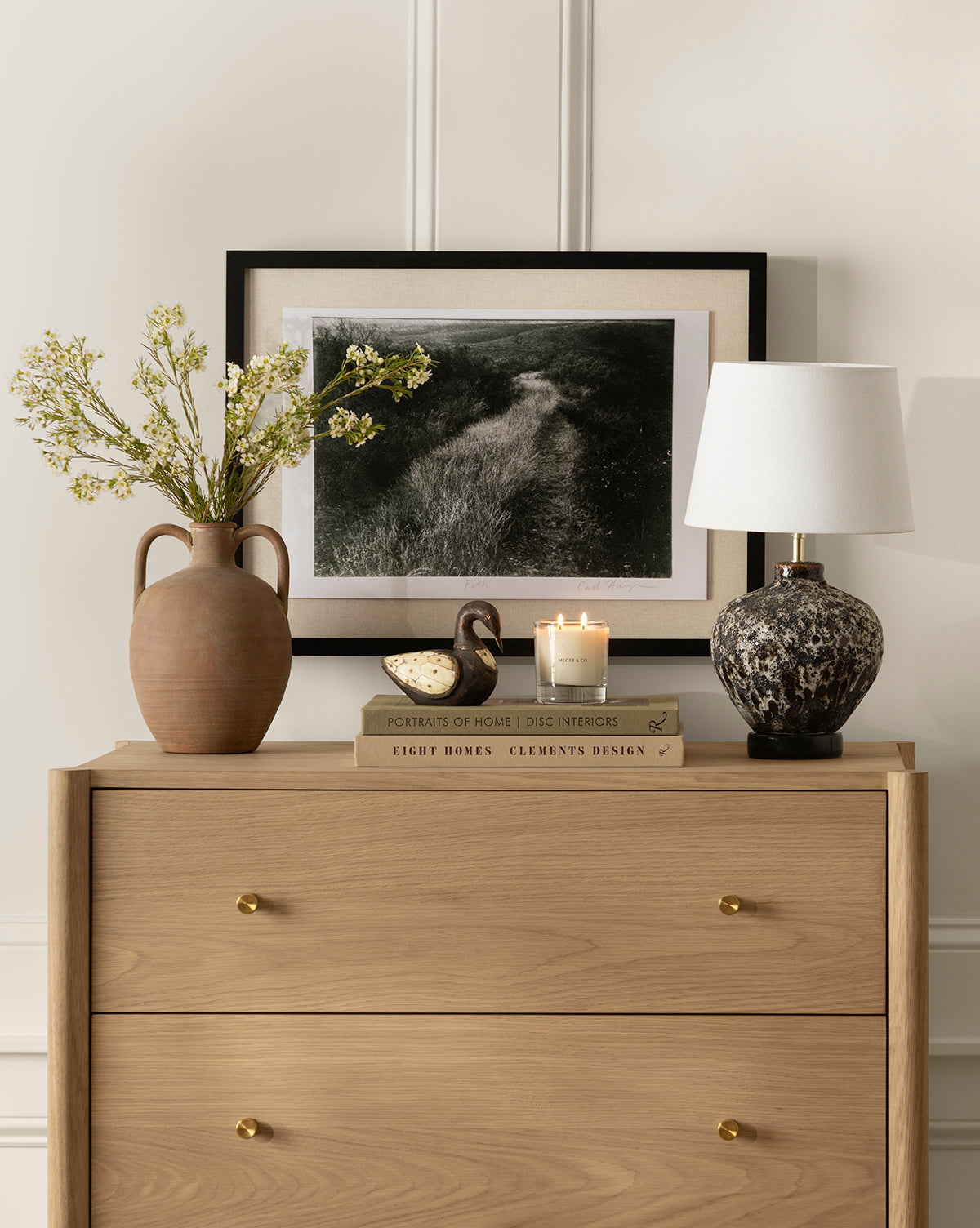 Carol Haymon Muted Path Green - Elegant Home Decor for Living Room, Bedroom & Office | Perfect for Boho, Modern & Farmhouse Styles