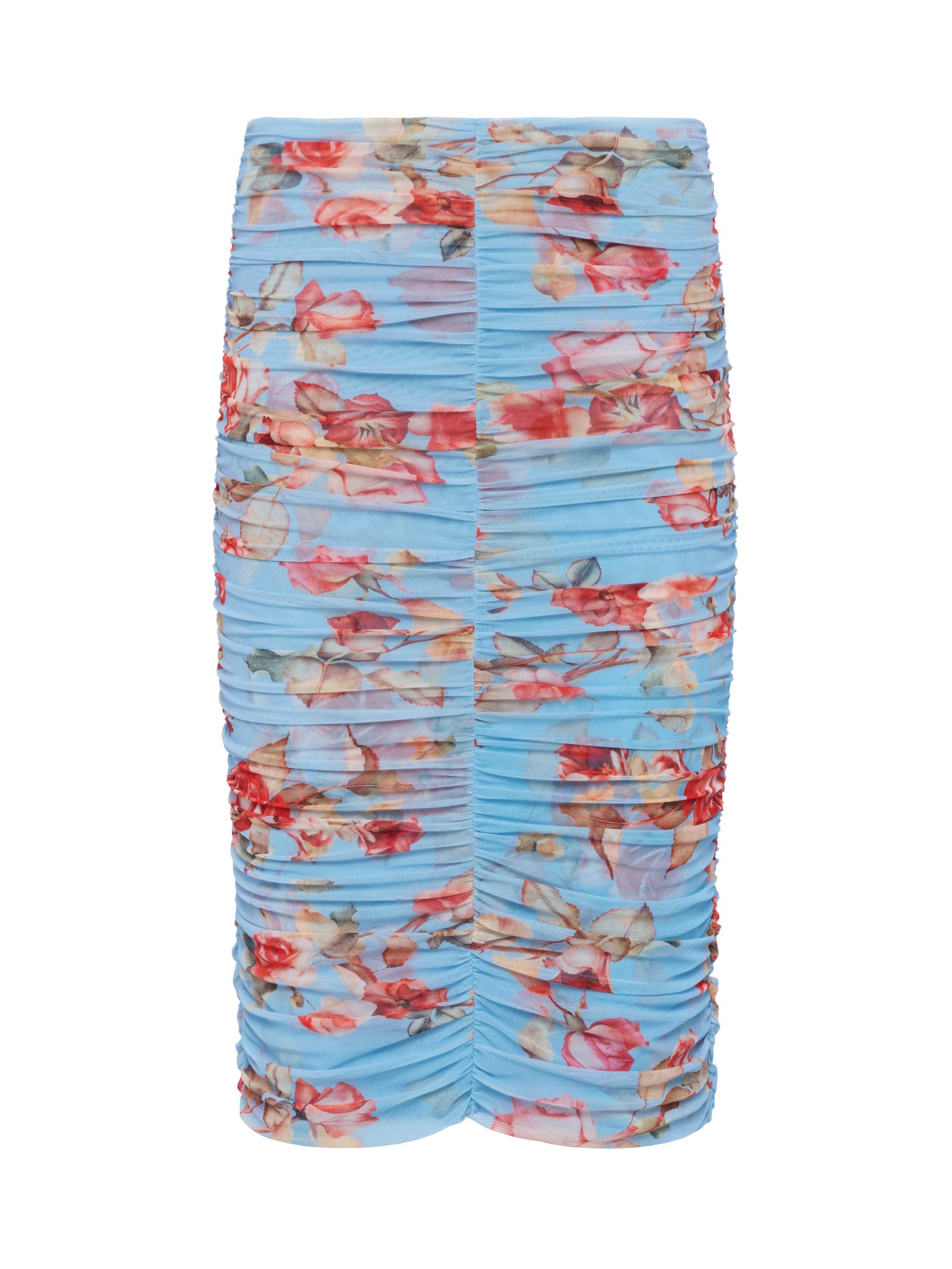 Isodora Mesh Midi Skirt - Women's Flowy A-Line Skirt with Elastic Waist | Perfect for Summer, Beach, Party & Casual Outfits