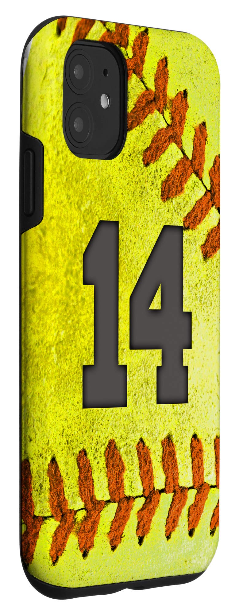iPhone 11 Softball Jersey Case - #14 Fan Gift for Softball Lovers | Perfect for Games, Practice & Showing Team Spirit