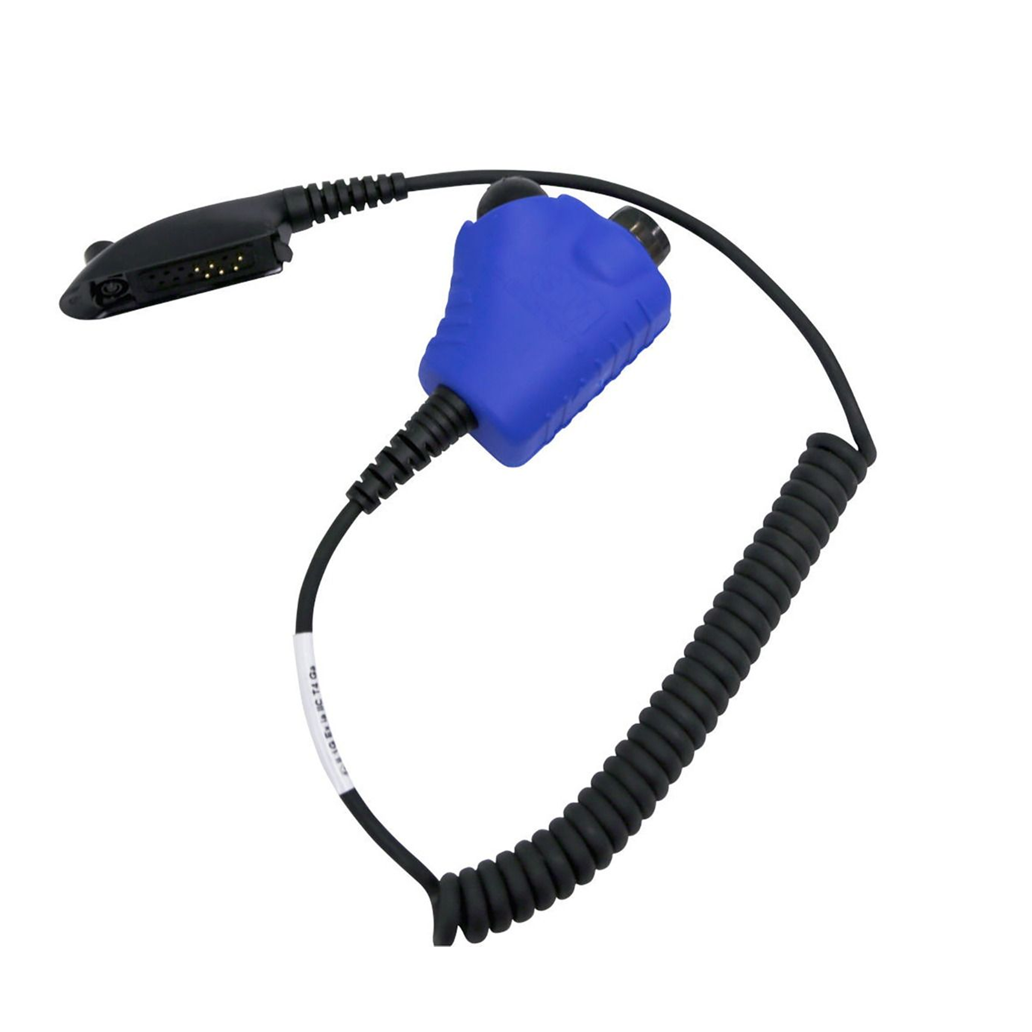 Motorola PMLN6803 Peltor Small Push to Talk Adapter - Compatible with Peltor Headsets for Clear Communication | Ideal for Construction, Security & Industrial Work Environments