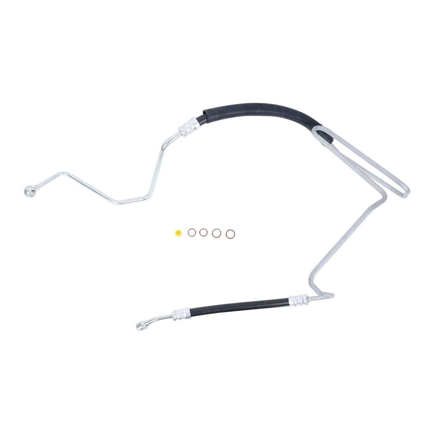 Sunsong 3402924 Power Steering Pressure Line Hose Assembly - High-Quality Replacement for Smooth Steering Performance | Perfect for Chevy, GMC, Ford & Dodge Vehicles | Ideal for Off-Roading, Daily Commuting & Towing
