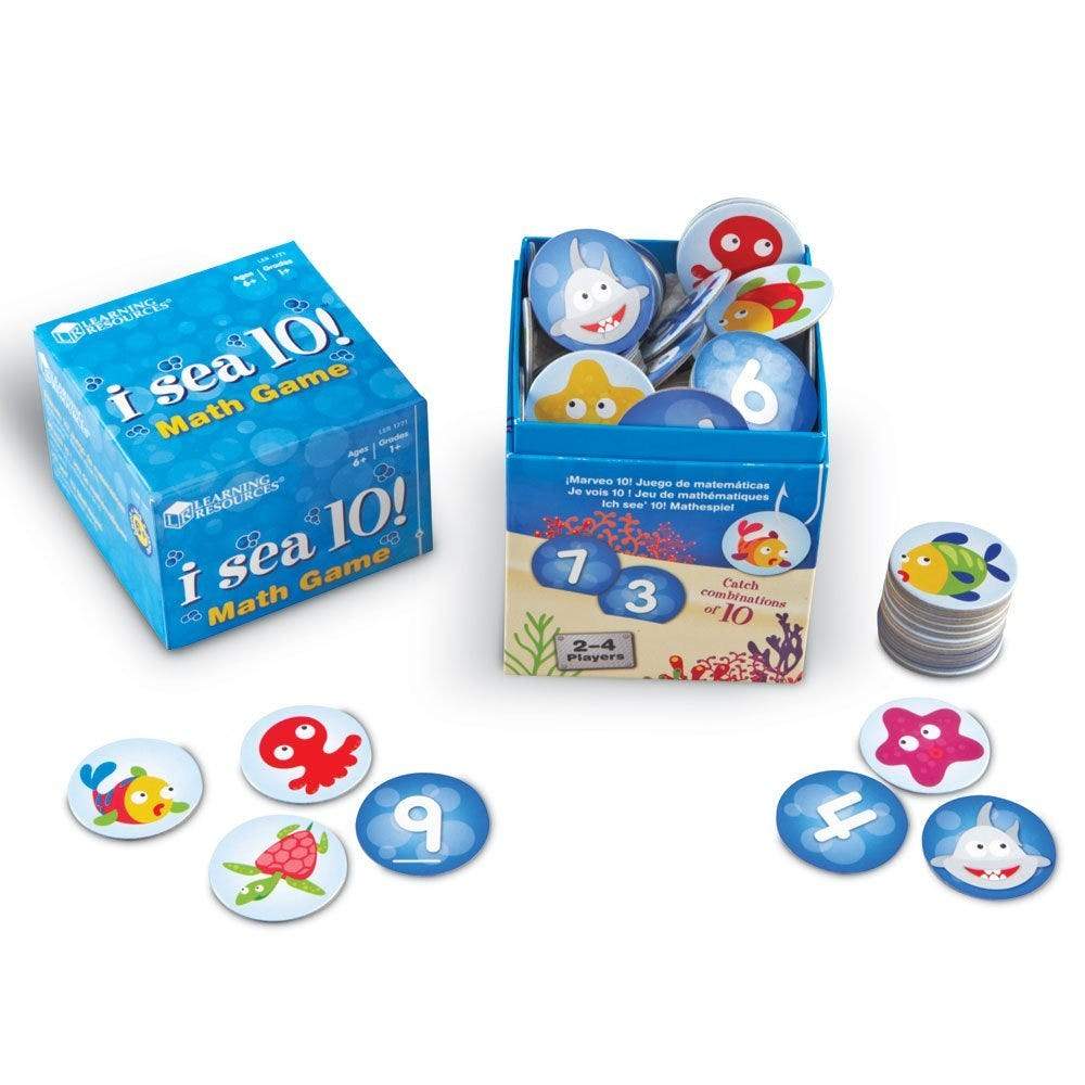 I Sea 10! ™ Fun Math Learning Game for Kids - Addition Practice & Number Skills - Perfect for Classroom, Homeschool & Family Game Night