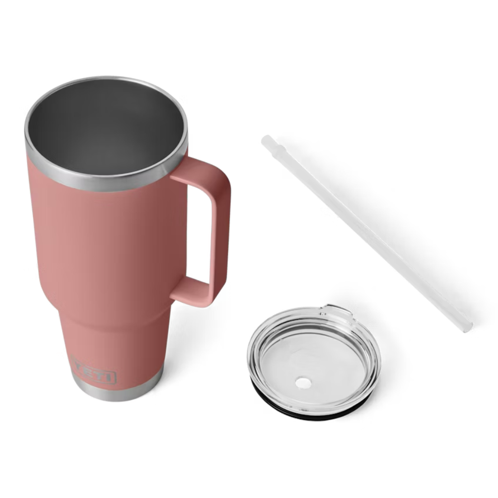Yeti Rambler 42 oz Stainless Steel Insulated Straw Mug - Keeps Drinks Cold for Hours, Perfect for Outdoor Adventures, Camping, and Travel