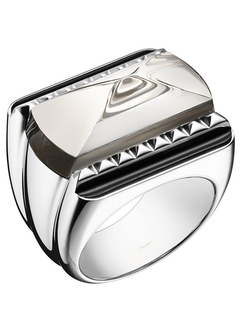 Louxor Large Crystal Ring for Women - Elegant Statement Jewelry for Parties, Weddings & Special Occasions