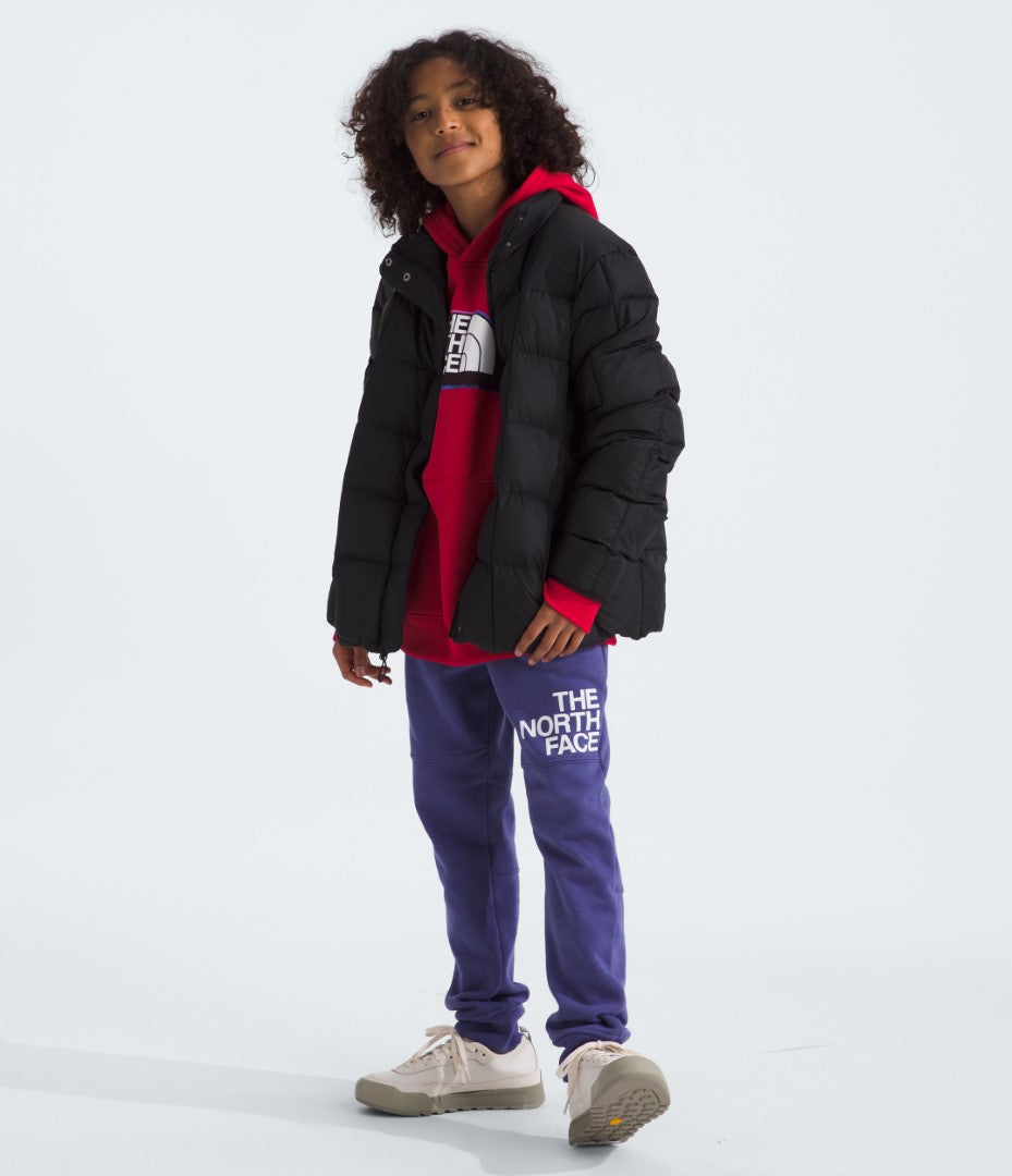 Boys' Camp Fleece Pullover Hoodie - Cozy Winter Wear for Outdoor Activities, Hiking & Casual Style | NF0A8A41