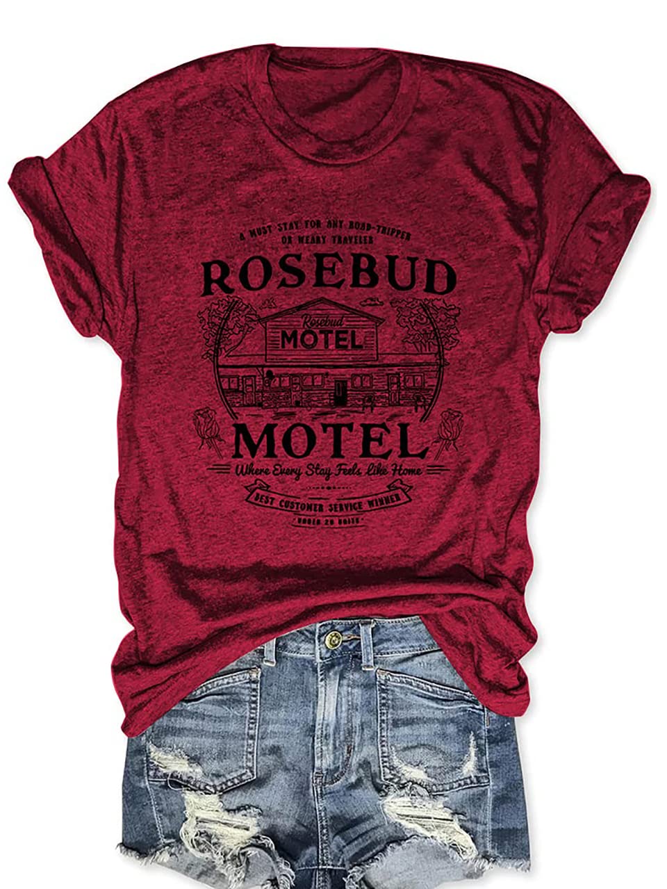 Vintage Women's Funny Graphic Print Short Sleeve T-Shirt - Casual Summer Tee for Outfits, Parties & Everyday Wear
