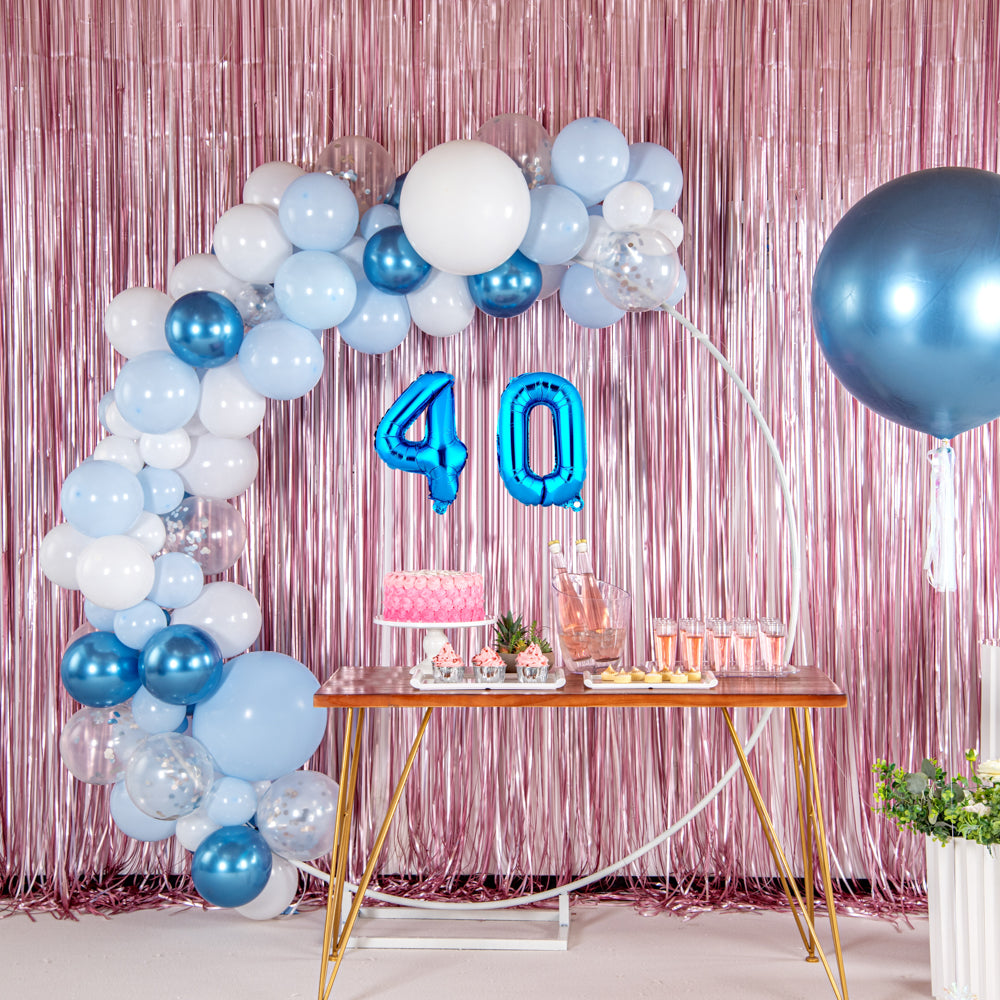 Balloonify Blue Mylar Number 4 Balloon - 16 Inch - 1 Count Box - Perfect for Birthday Parties, Baby Showers & Anniversary Celebrations