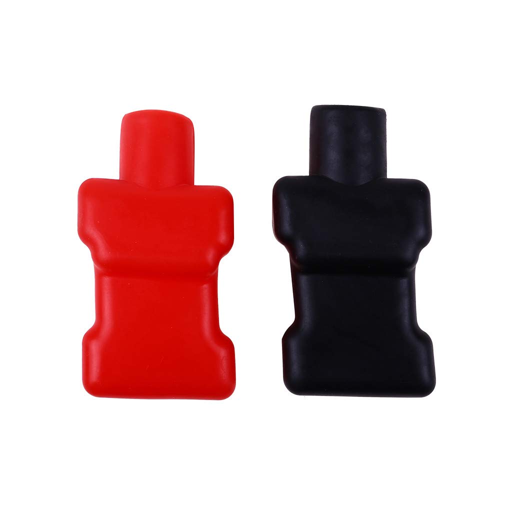 Protector Cap Positive Insulating Terminal Boat 2 Negative Battery Covers Car PC Exterior Accessories Bumper Guard Strip for Enhanced Vehicle Protection and Safety
