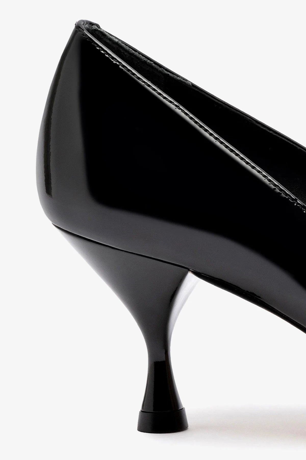 Michelle Lo Black Patent Leather High Heel Pumps - Elegant Women's Dress Shoes for Work, Party & Special Occasions