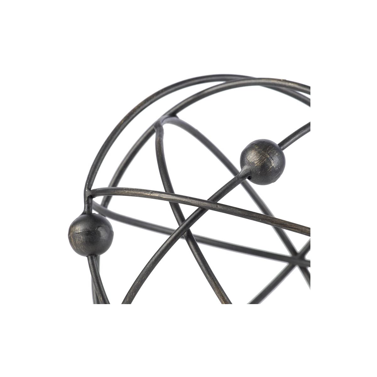 A&B Home Group 6.5 Inch Decorative Iron Ball - Elegant Home Decor for Living Room, Garden, and Office Spaces