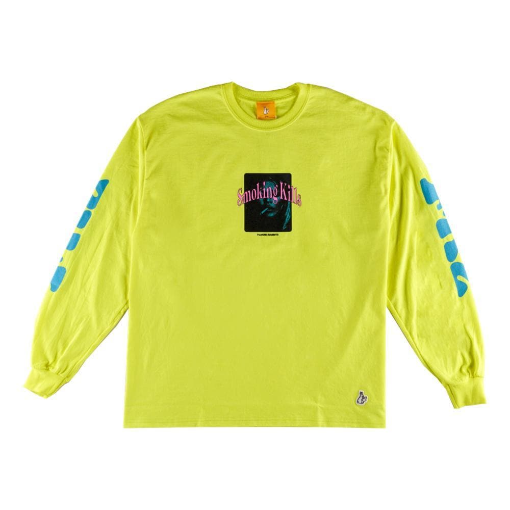 FR2 Smokers Long Sleeve T-Shirt - Yellow | Trendy Streetwear for Casual & Urban Style | Perfect for Daily Wear & Outings