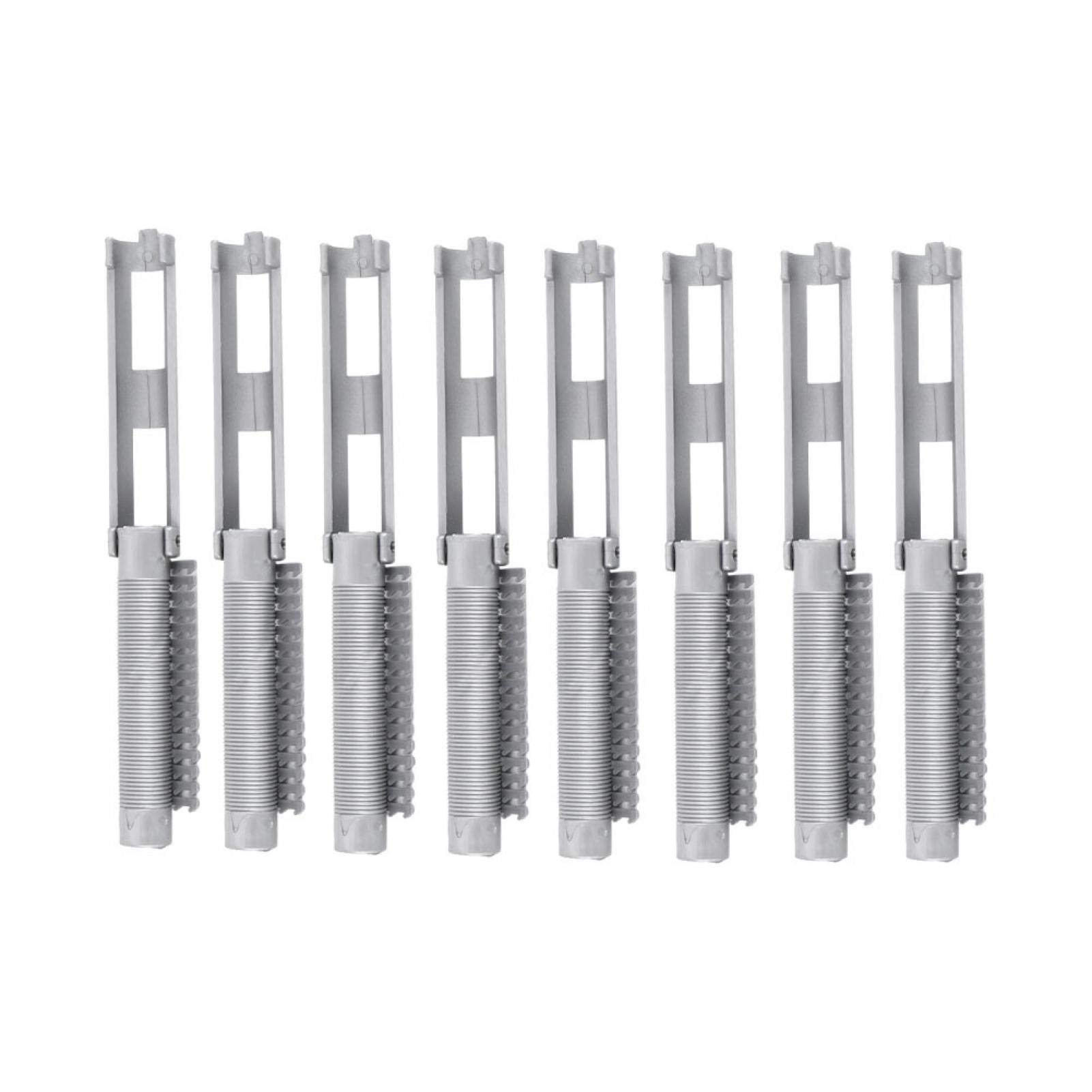 25Pcs Hair Perm Rods & Rollers with Clips - Professional Curling Tool for Curly, Wavy & Fluffy Hair Styles - Perfect for Home Use & Salon Styling - Great for Perms, Curls & Volume Boosting Hairstyles