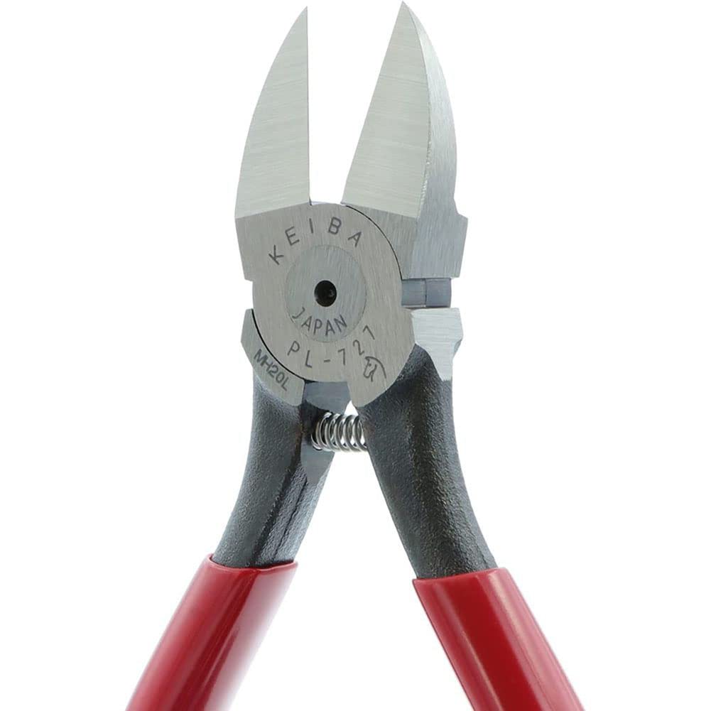 Kaba PL-727 Plastic Nipper - Flat Blade Shape, 6.9 Inch (175mm) Precision Cutting Tool for Crafts, Jewelry Making & DIY Projects