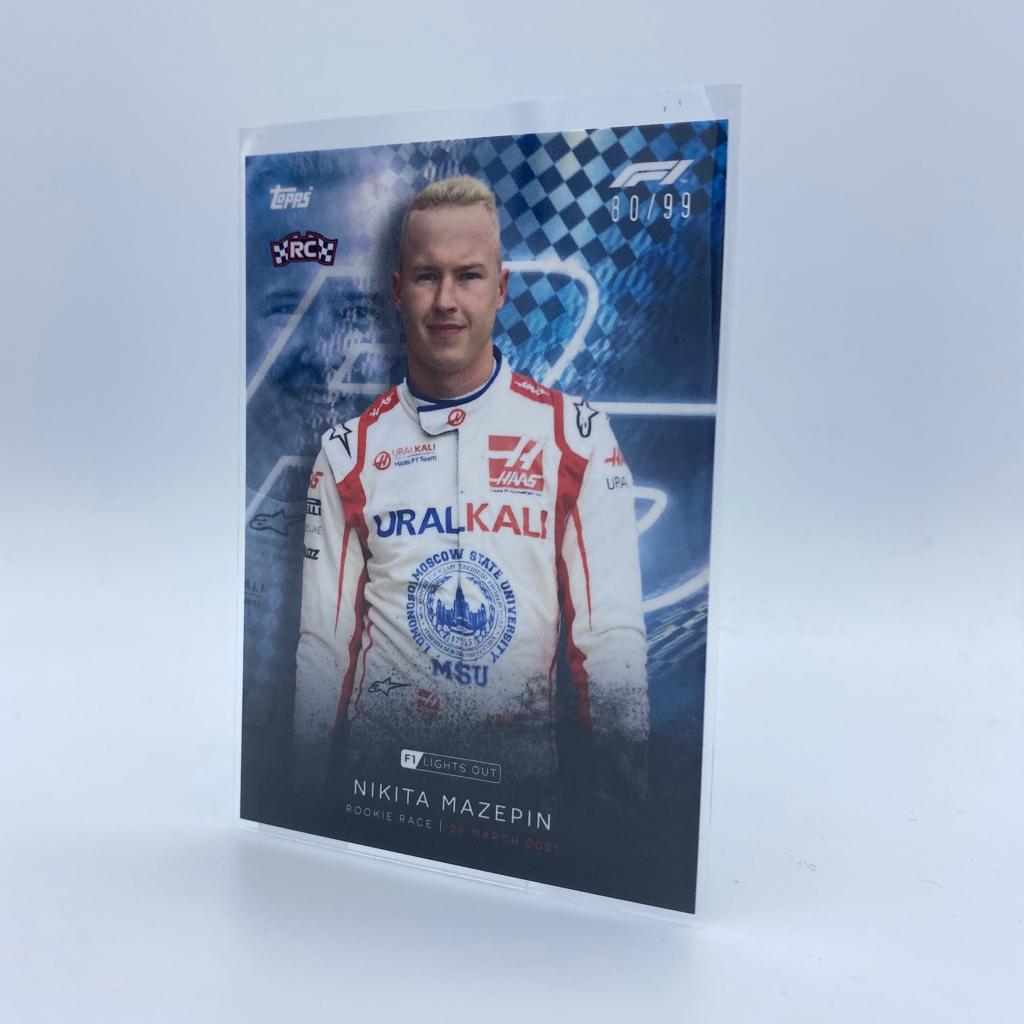 99 Nikita Mazepin Rookie Race F1 Model Car - Collectible Formula 1 Racing Toy for Fans & Enthusiasts - Perfect for Display, Gifts, and Racing Memorabilia Collections