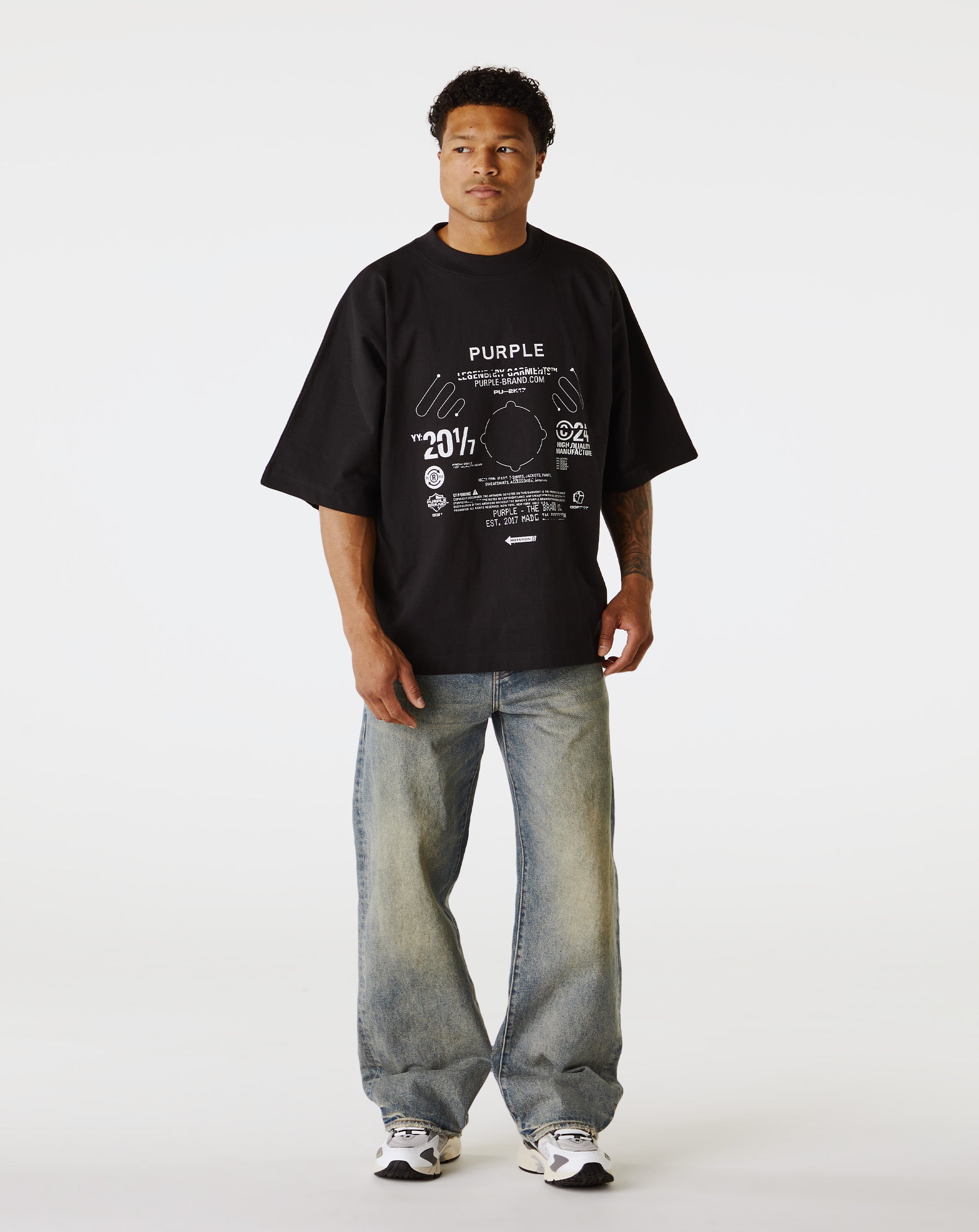Premium Heavyweight Oversized T-Shirt for Men - Soft Cotton Relaxed Fit - Streetwear & Casual Style - Perfect for Everyday Wear, Lounging, and Layering