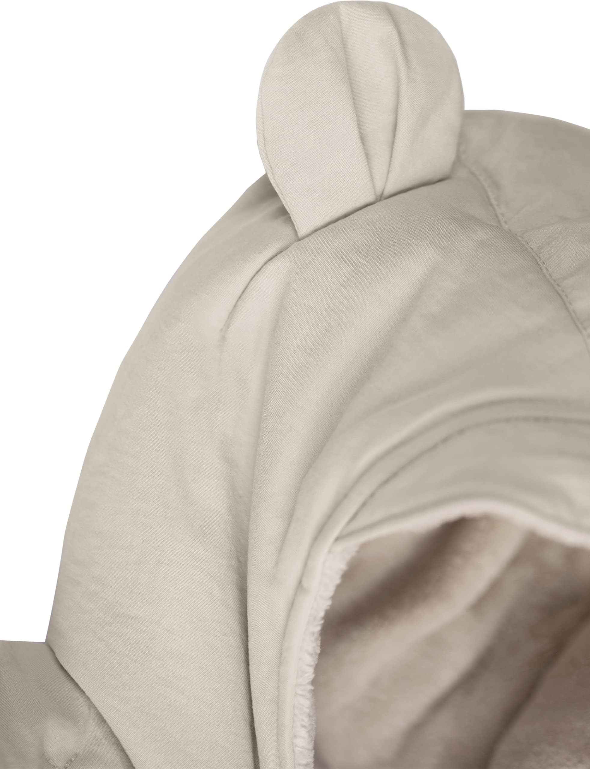 7AM Enfant Baby Jumpsuit Coat - Airy Zipper Jumpsuit for Boys & Girls | Water Repellent, Soft Cotton, Warm Winter Wear | Perfect for Outdoor Play, Stroller Walks & Cold Weather Adventures