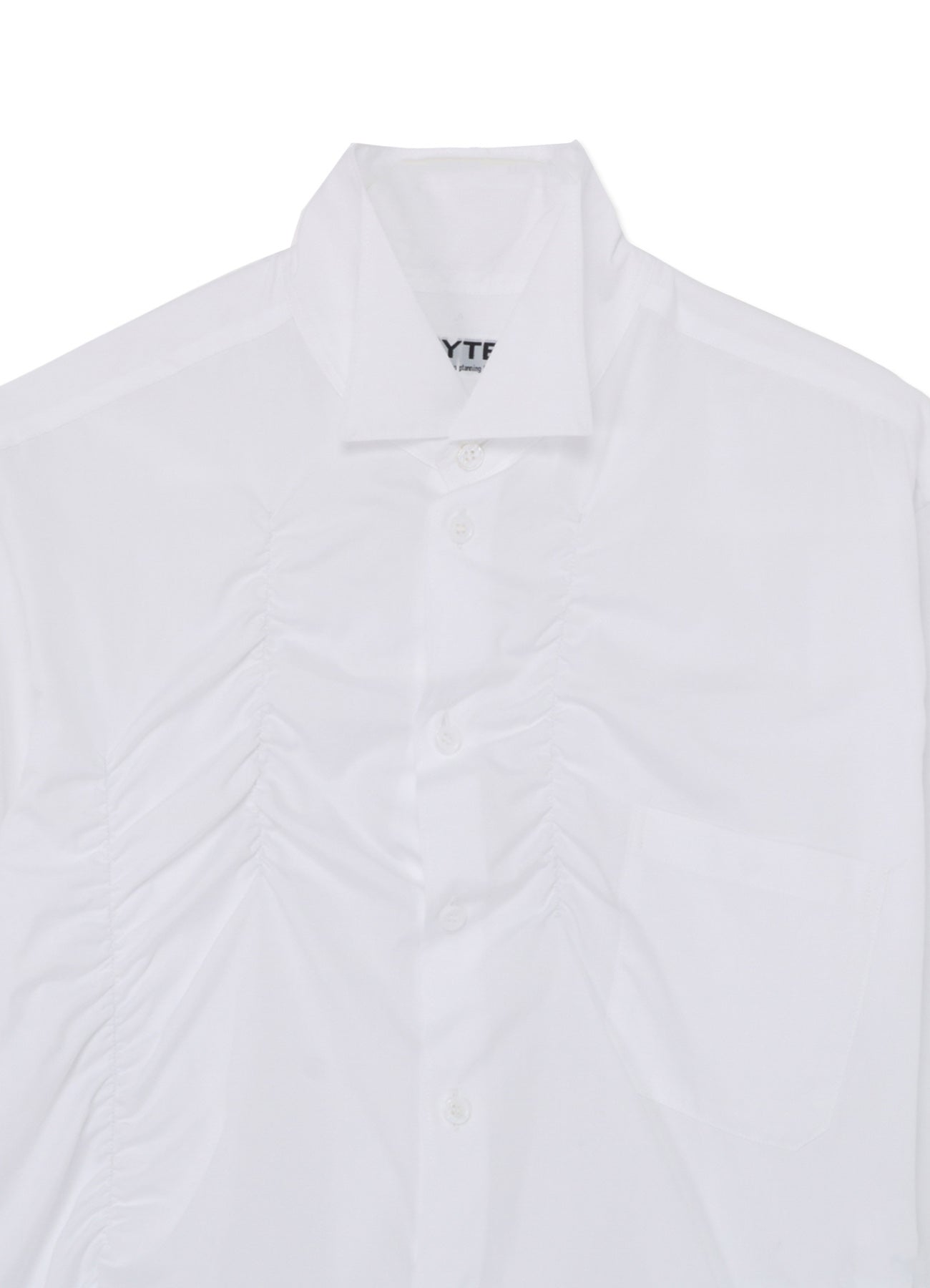Cotton Broadcloth Shirring Design Shirt for Women | Comfortable & Stylish Blouse for Casual Wear, Office & Summer Outfits