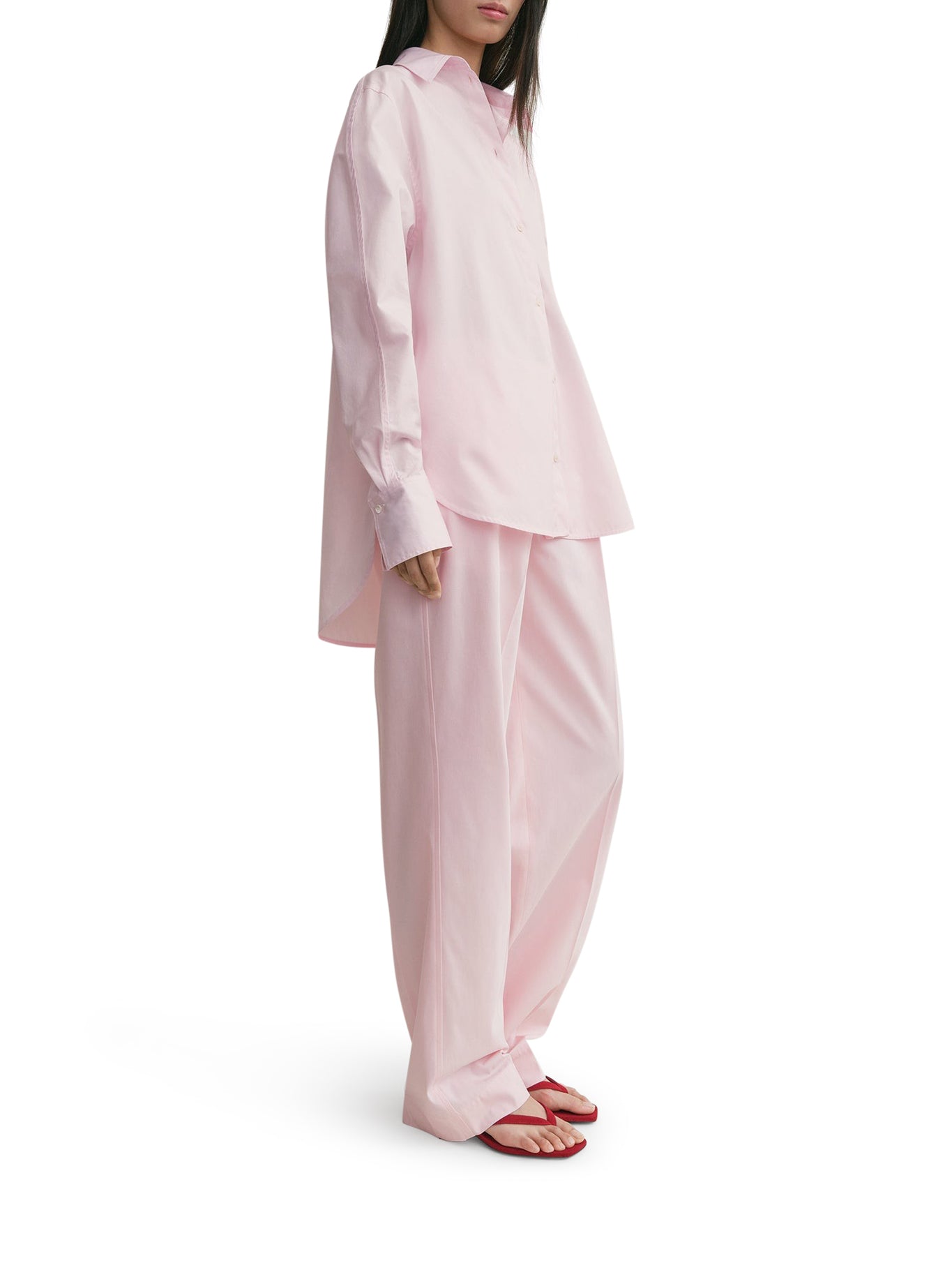 Stylish Poplin Shirt with Kimono Sleeves | Breathable & Comfortable | Perfect for Casual Wear, Office Outfits & Summer Fashion