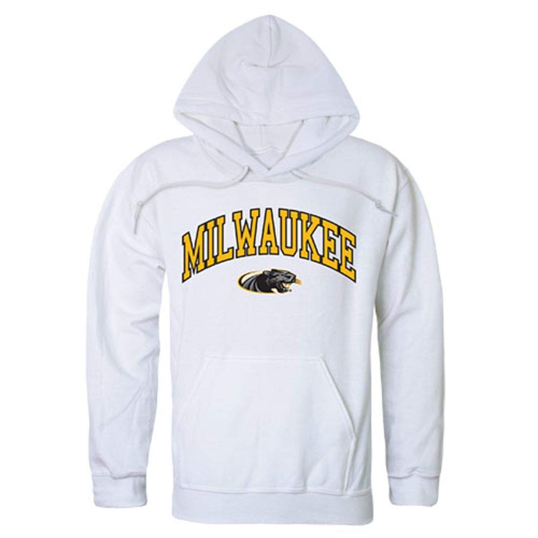 University of Wisconsin Milwaukee Panthers Campus Hoodie Sweatshirt - White | Comfortable College Apparel for Game Day & Campus Life