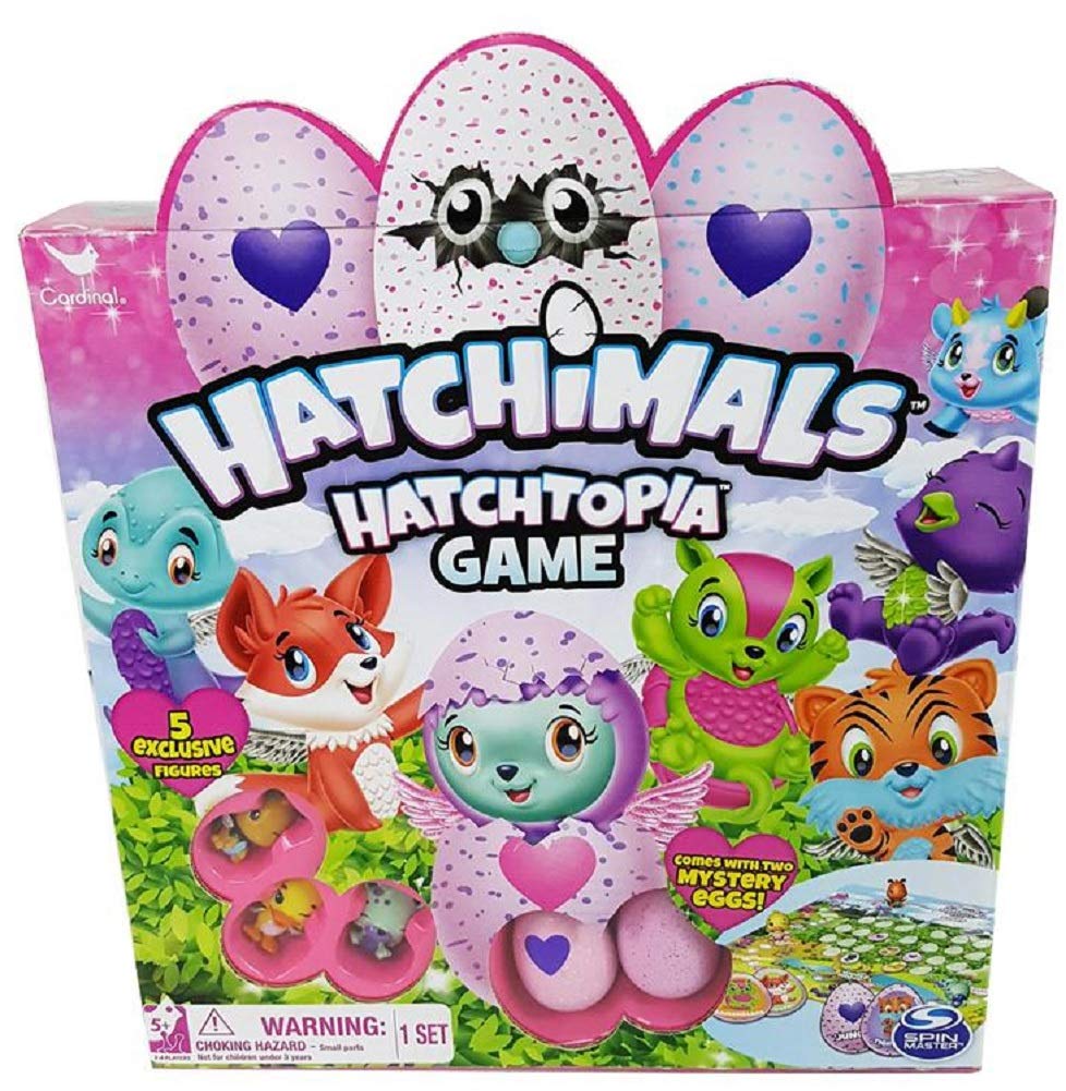 Hatchimals Season 2 Hatchtopia Game - Interactive Collectible Toy for Kids, Perfect for Family Game Nights & Birthday Gifts
