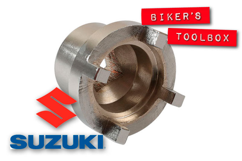 Suzuki Swinging Arm Castle Nut Driver - Durable Motorcycle Repair Tool for Suspension & Swingarm Maintenance