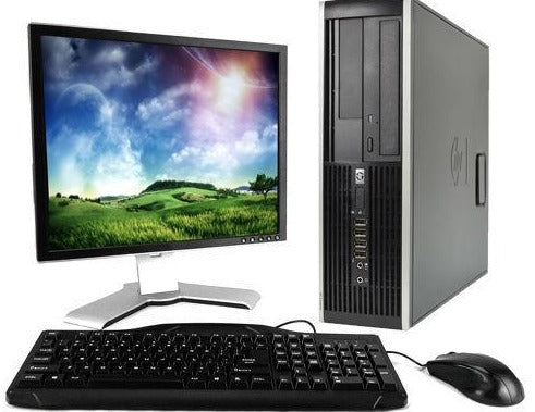 HP Compaq 8300 Elite Pro SFF Desktop Computer - Intel Core i5-3470 Quad Core 3.2GHz, 8GB RAM, 500GB HDD, DVD, Windows 10 Home 64-bit, 19