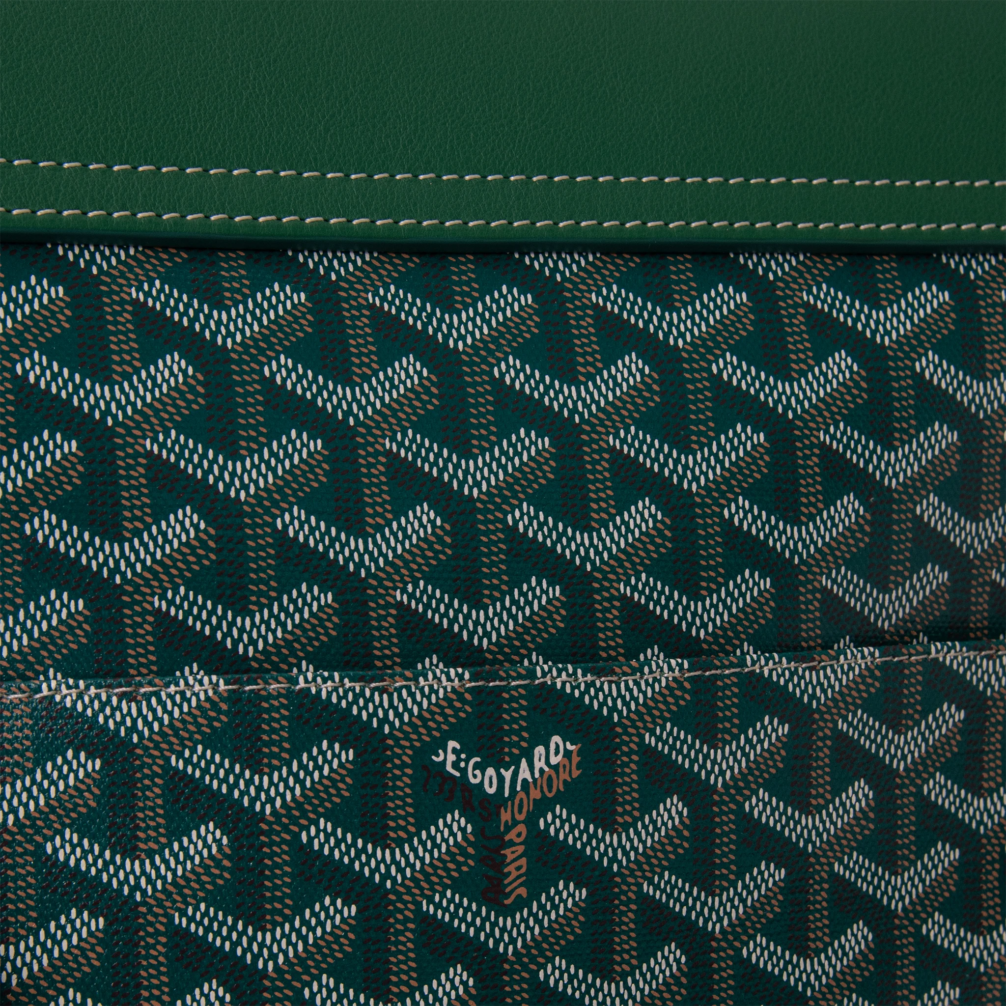 Goyard Coursier Green Messenger Bag for Men & Women - Waterproof Crossbody Shoulder Bag - Perfect for Travel, Work & Daily Use