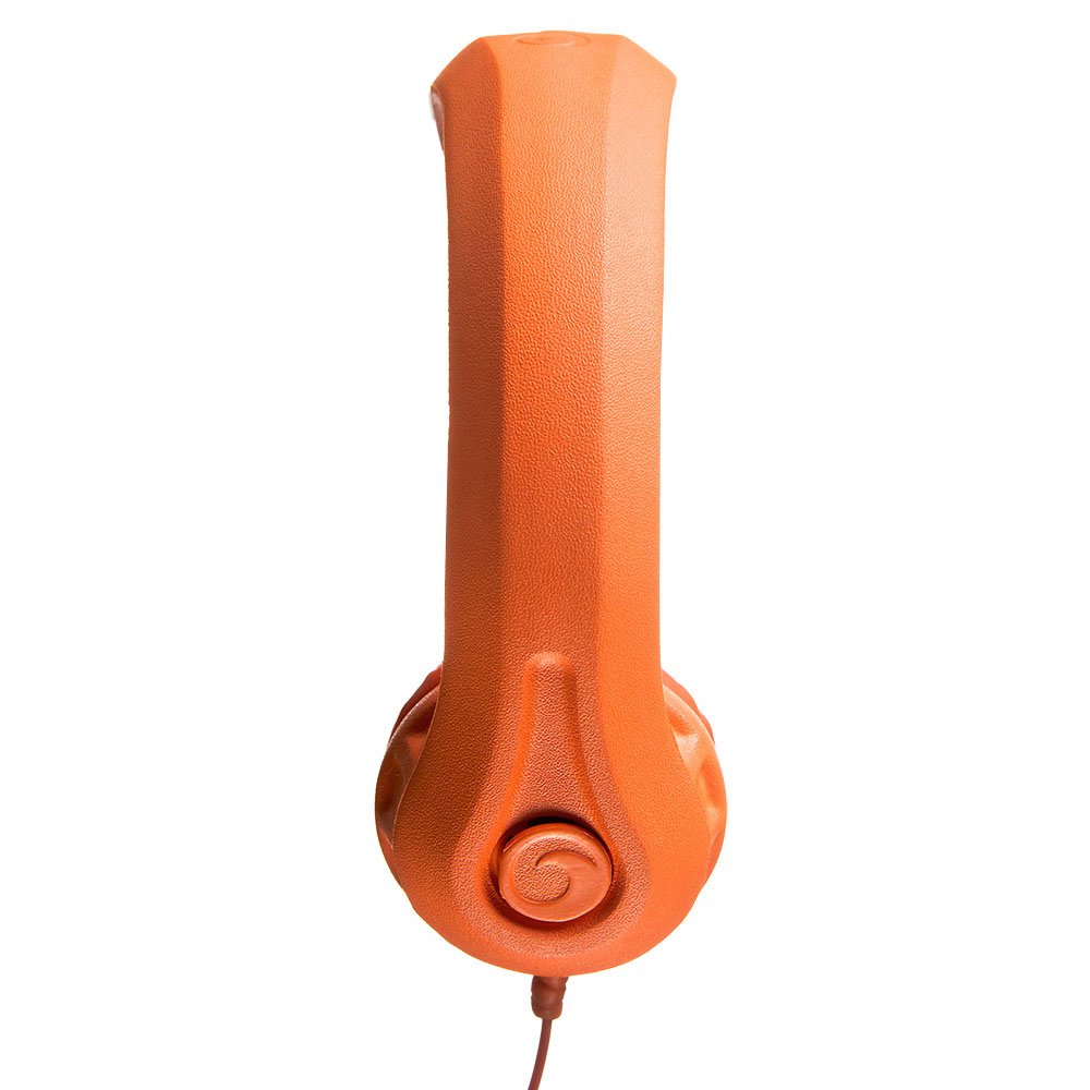 Best Kids Headphones with Microphone - Wired Over-Ear Headphones for Children, Adjustable & Lightweight, Safe Volume Limit (Orange) - Perfect for School, Online Learning, Travel & Gaming